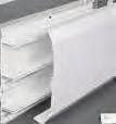 136 Sterling Profile 4 to 13 PVC-U perimeter trunking systems Sterling Profile systems 4 to 13 are perimeter dado and