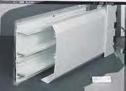 XL Trunking 212 308 x 65mm Skirting trunking with four deep compartments.