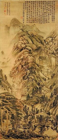 painting in the Song Dynasty (Jiao, 2015). Meanwhile, he was also influenced by the extensive painting techniques of Lin Liang, Lv Ji and Lu Zhi.