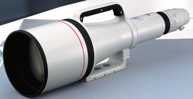 Super Telephoto Lenses EF 1200mm f/5.6l USM The world s largest interchangeable SLR AF lens, in terms of both focal length and maximum aperture.