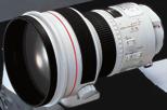 Telephoto lens with a softfocus feature. It can give razor-sharp snapshots as well as softfocus shots that do not look blurry. You have a choice of two softfocus settings.
