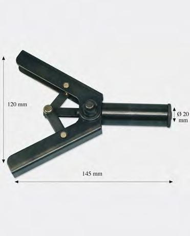 Non-conductive, does not transmit electrical charges It does not rust Riveting tool for blind rivets in plastic Code Desc dxlxtl Tigh. thickness.