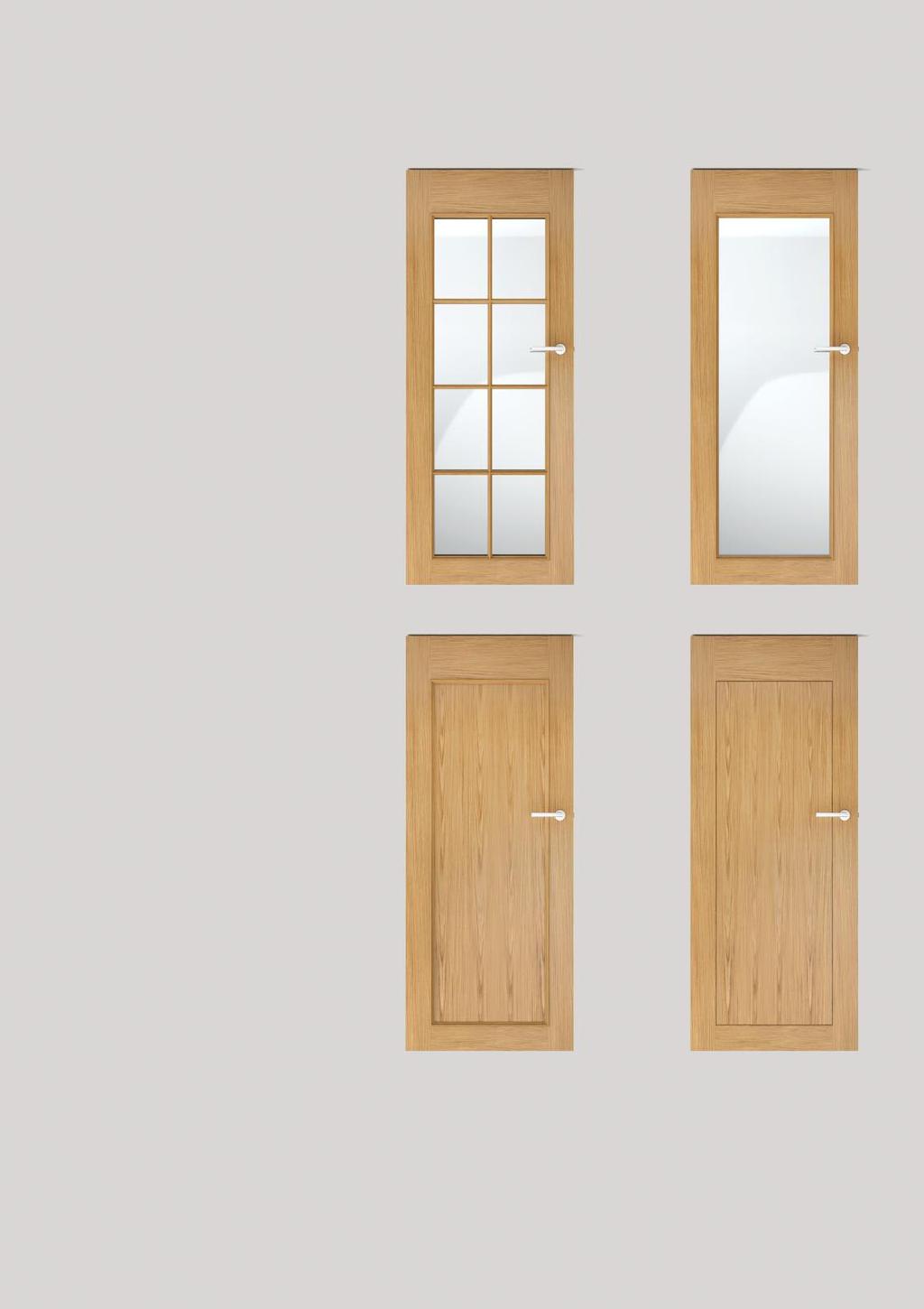 Graefe Trinity A stylish door with an elegant look in a choice of four stunning designs.