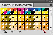 Specify Spot Colors To load spot colors, use the Swatch Libraries menu to