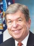 U.S. Senator cont d Roy Blunt (Incumbent) BIO: Roy Blunt was born in Niangua, Missouri, on January 10, 1950. He currently lives in Stafford, Missouri, with his wife Abigail.