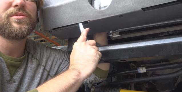 23 - CONTINUE TO USE THE TAPE+WRENCH TO HAND-TIGHTEN THE REST OF THE
