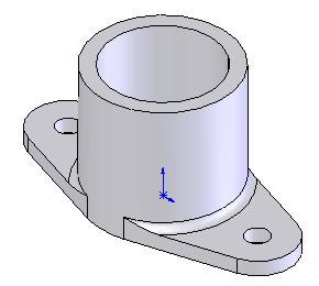 Test the Equations: To test the equations, modify the T dimension ( base flange thickness) and observe the model updating. Try different sizes and note the model changing.