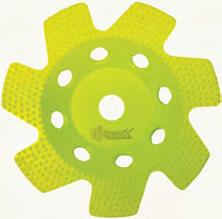Technology, (DBT) this wheel provided the fastest stock removal of concrete, rust, paint,