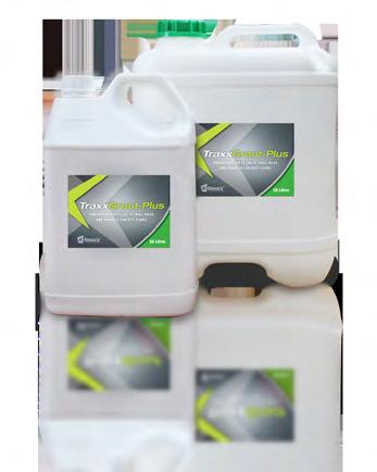 Buy Traxx Floor Chemicals Here TraxxGrout is a premixed material primarily designed to assist in the filling of small holes and cracks in concrete floors.