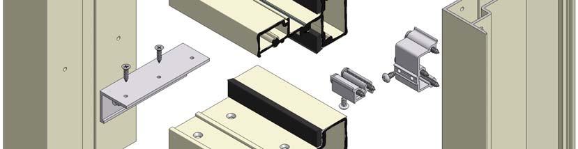 Shear block packages come with shear blocks and fasteners.