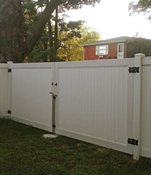 Tri-Max with Spindle Topper Styles 72 Designer Fence