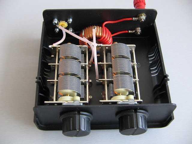 Z Match Two Tuning Capacitors