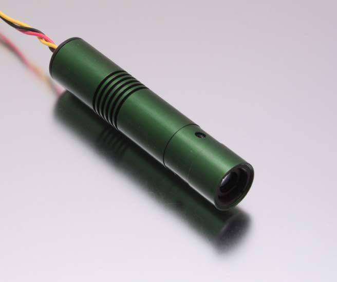 FireFly Mini Green The new FireFly Mini green range sets a new standard for small industrial grade, green laser diode modules.