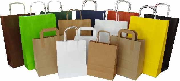 paper Durable? Of course! Inexpensive? No two ways about it! Perfect for every ocassion - these are paper bag. Paper bags are 100% recyclable, basis weight of paper from 35 to 220g/m2.