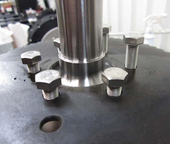 sprocket and tighten loosely by hand.