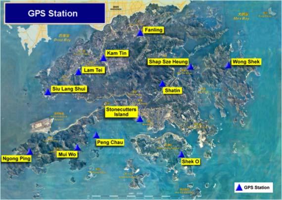 43 Hong Kong Observatory used the Reference Station Network data for real-time atmospheric