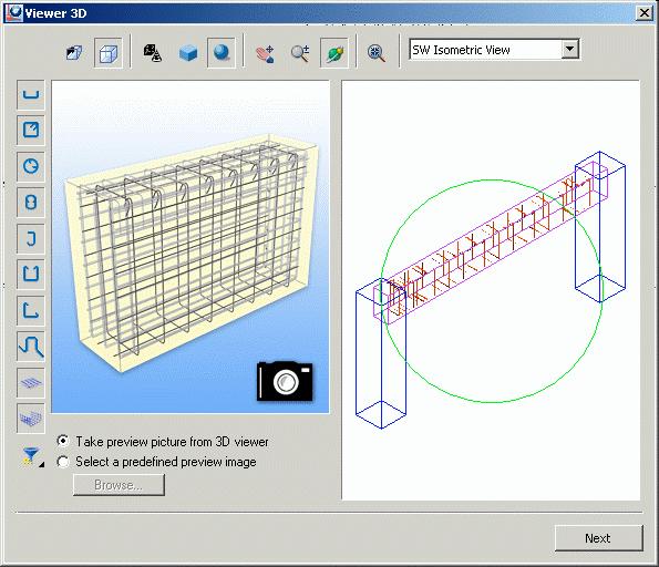 ADVANCE CONCRETE TUTORIAL Step 1: Create a reinforcement category for the Rectangular Frame 1.