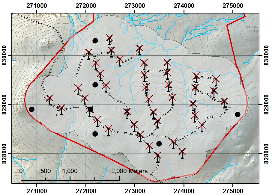 The grid is 1 km. Contains Ordnance Survey data Crown copyright and database. Figure 17.