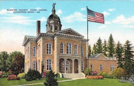 Olmstead County Court House. Rochester, Minnesota.