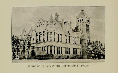 Morrison County Court House. Little Falls, Minnesota.