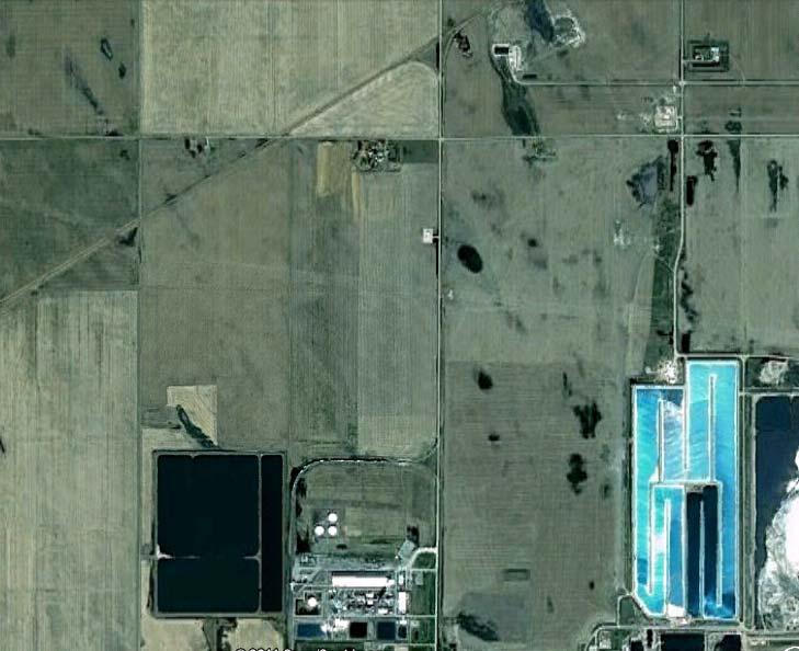 3.12 PS16 Belle Plaine Pump Station An aerial map in Figure 28 shows the pump station location, the acoustic monitoring location, the critical receptor location and other area features.