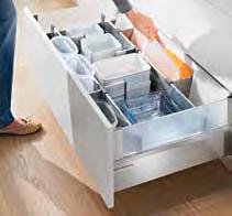 It includes solutions for drawers, pantry pull-outs and a range of accessories to further simplify your kitchen experience.