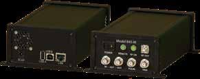Model 845-M RF / Microwave Signal Generator Model 845-M Introduction The Model 845-M is a wideband low phase-noise synthesizer operating from 0.01 to 20 GHz. The nominal output power is +23 dbm.