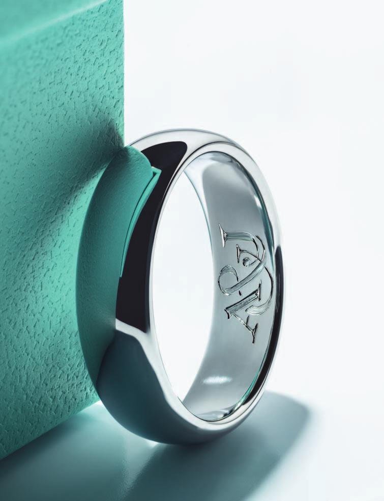 A PERSONAL TOUCH The art of hand engraving has been a signature Tiffany service since the 19th century.