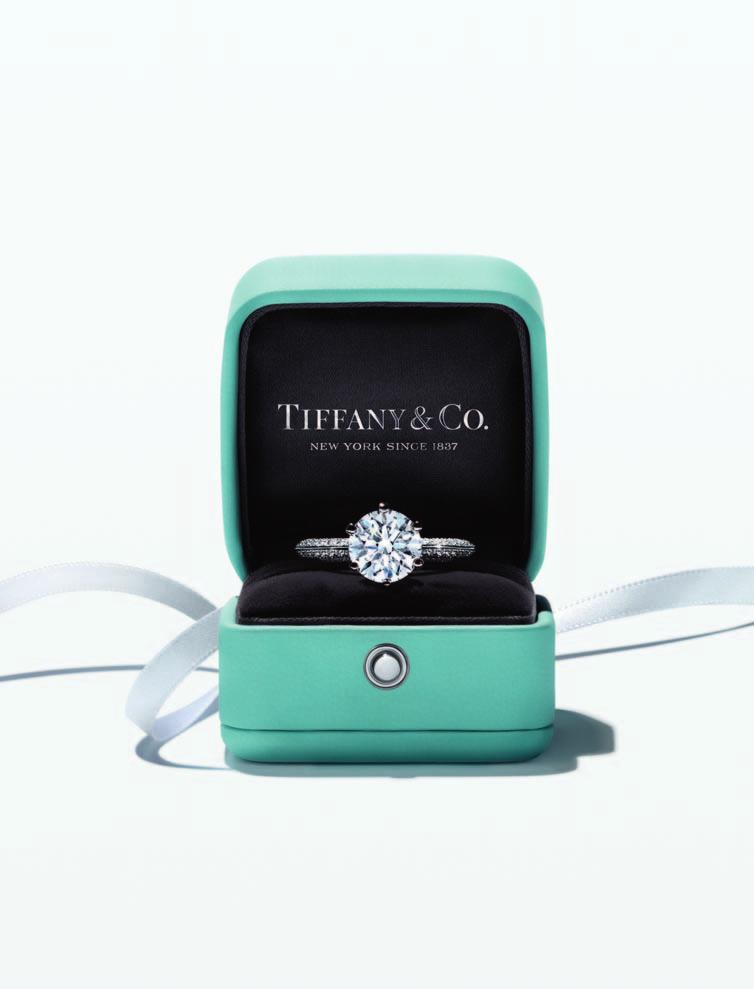 THIS IS A TIFFANY RING TRUE LOVE IS WHAT DREAMS ARE MADE OF. THE DREAM OF A BRIGHT FUTURE, A PROFOUND COMMITMENT AND A LIFETIME OF SHARED ADVENTURES.