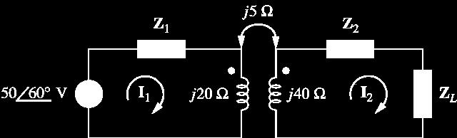 Linear Transformer: Example Example 3 In the circuit below, calculate the input impedance