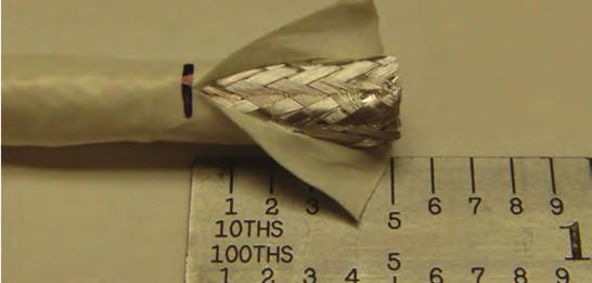 approximately 1.5 inches of braid (Figure 11).