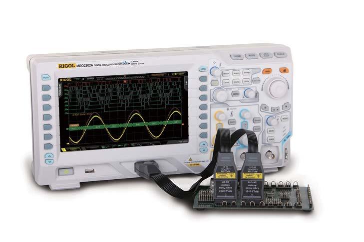 MSO2000A Series Mixed Signal Oscilloscope Besides the powerful functions of DS2000A, you could get more from MSO2000A