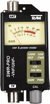 impedance 50 Ohm 50 Ohm 130 x 60 x 35 mm 130 x 60 x 35 mm 246 g 248 g SWR-1180A SWR-1180W