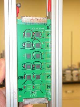 Boards & components were dried @ 120 C ~3hrs prior to assembly. Components are dipped in epoxy flux 200 micron deep, and placed and reflowed in an air atmosphere using the profile shown in Fig. 8.