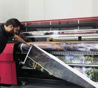 Multi-layer printing By assigning different parts of its print heads to different or identical images,