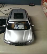Our Kinect kinetic control car is modified from an off-the-shelf remote control car.