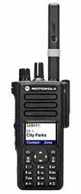 PORTABLE AND MOBILE RADIOS The MOTOTRBO two-way radio portfolio offers you a wide choice of devices, from simple voice-only models to feature-rich voice and data radios.