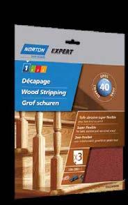 Useful Information Norton Expert hand sanding products are designed with the end user in mind.
