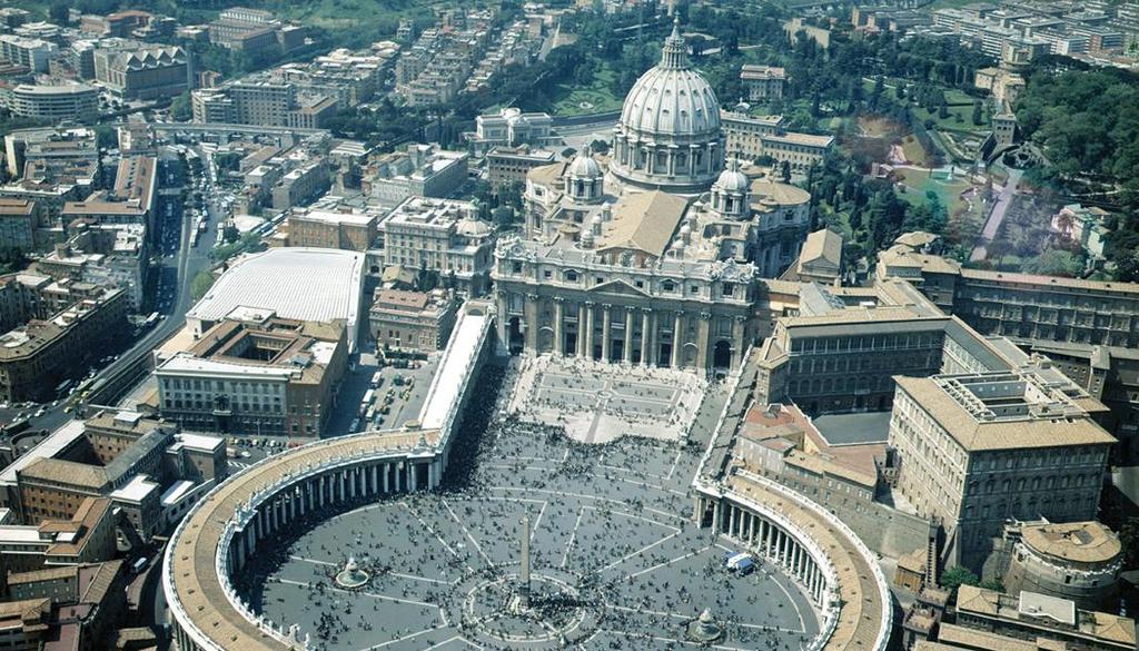 alternate view Aerial view of Saint Peter