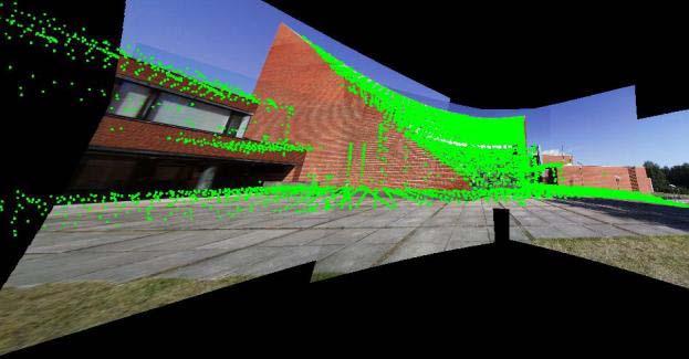 rotations and back-projections follow each other until the 3D reference data will fit with the image.