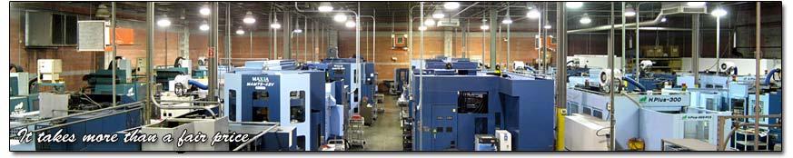 We routinely machine Aluminum, Copper and Copper Alloys, Plastics, Stainless Steel and Steel.