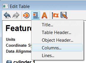 Editing report tables manually Edit the contents of a report table manually. A report table. 1. In the Report Editor, select the report table to edit. 2. Choose Edit > Table.