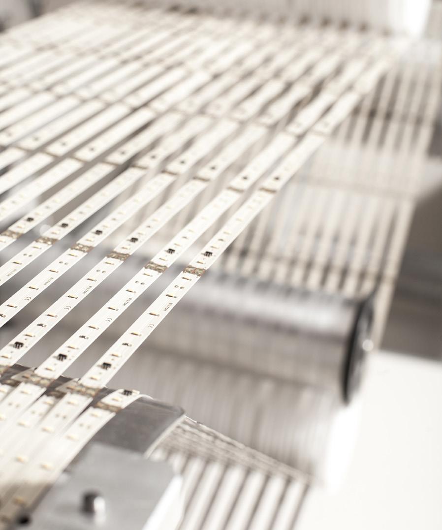PROFILES AND COVERS LIGHT MANAGEMENT STRAIGHT INTO THE With innovative products and new concepts in manufacturing processes, BILTON has established itself as a specialist for flexible linear LED