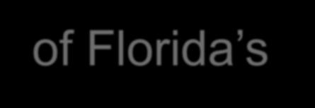 More Diverse Population 49% of Florida s