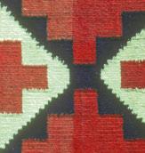 Stripes appear in Navajo textiles as well, along with diamond shapes and zigzag patterns. These designs often have a deeper meaning, too.