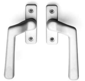 Handle 8 Used for outward-opening windows. Screw: TKFX 4.0 x L / DIn 7995. Spindle length: 23, 33, 43 and 53 mm.