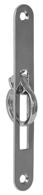 Handle D120417 Used for outward-opening windows, right-hung sash. : Chrome plated zamak.