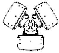 TM-01 Bracket TM-01 Mounting Brackets (on Pole) 3-65 Antennas Mounted on Pole using TM-01