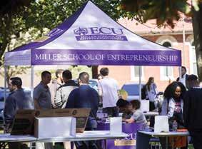 ENTREPRENEURSHIP on Display Nearly 700 East Carolina University students and faculty cast approximately 2,000 votes in the first round of the inaugural Pirate Entrepreneurship Challenge, which