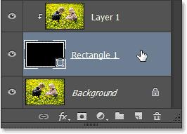 Selecting the Shape layer. Step 9: Add A Drop Shadow Let s help the smaller photo in the center stand out more by giving it a drop shadow.